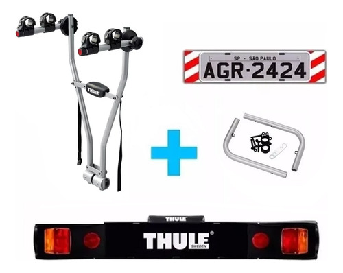 Suporte  Engate Thule Xpress 970 Transbike 2 Bikes Completo