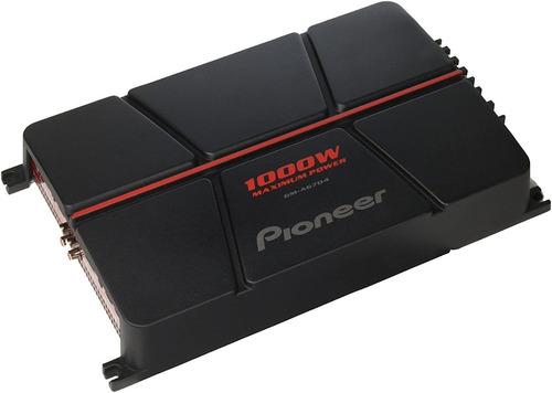 Amplificador Pioneer 4 Canales Puenteable 1000 W Gm-a6704