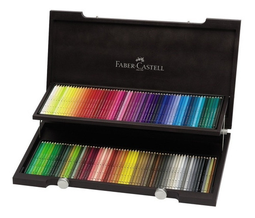 Lapices De Colores Faber Castell Albrecht Durer X120 Valija Color Surtidos