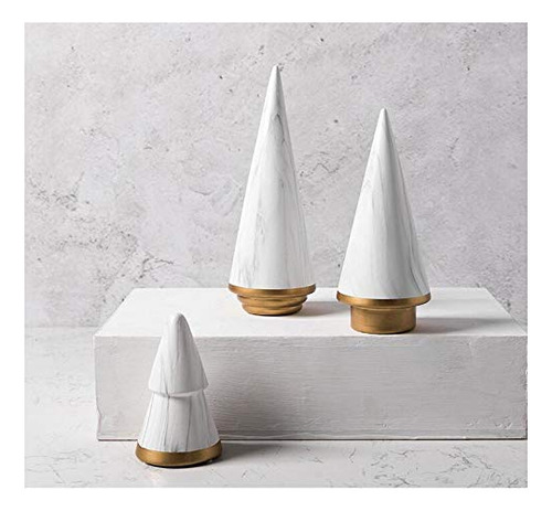 Set De 3 Piezas De Cerámica Kiaotime Para Decoración De Árbo
