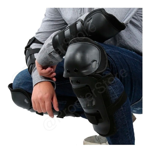 Kit Rodilleras Coderas Moto Proteccion Bici Deportes Procter