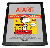 Comprar Atari 2600 - Snoopy And The Red Baron Polyvox - Temos Outros Títulos, Confira !