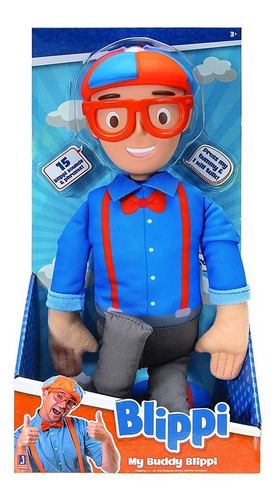 Peluche Blippi Con Sonidos Universo Binario