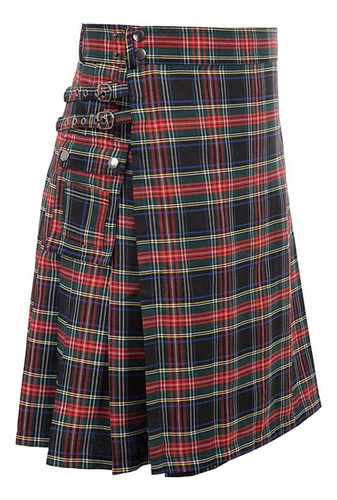 Kilt De Tartán Tradicional De Las Highlands, Estilo Disfraz,