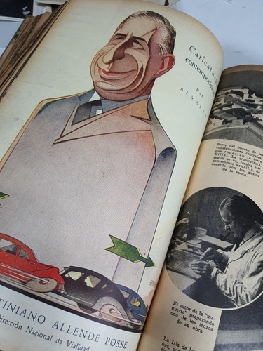 Revista Caras Y Caretas Tomo Con 10 Revistas De 1936-37