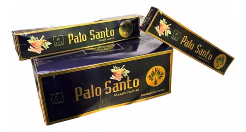 Balaji Palo Santo Premium Masala Insienso 12 Cajitas Paz Med