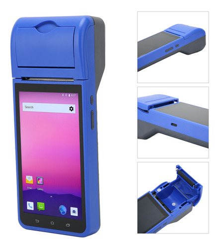 Impresora Térmica Portátil Pos Machine 1280 X 720 Hd Screen