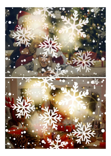 Led Al Aire Libre Impermeable Led Navidad Copo De Nieve
