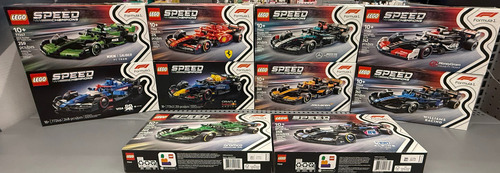 Lego Formula 1 Speed Champions Coches 10 Equipos (Usado)