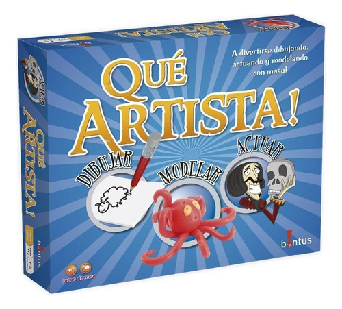  Juego De Mesa Que Artista!! A Divertirse Dibuja Y Modela