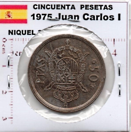 Moneda España Dosientas Pesetas Juan Carlos 1  1975  E71