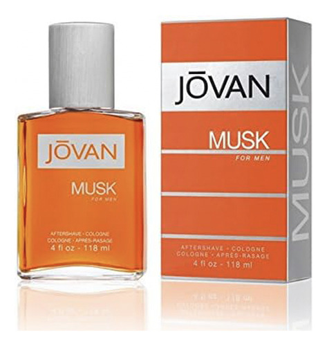 Jovan Musk Colonia For Men Para Después De Afeitar, 118 Ml