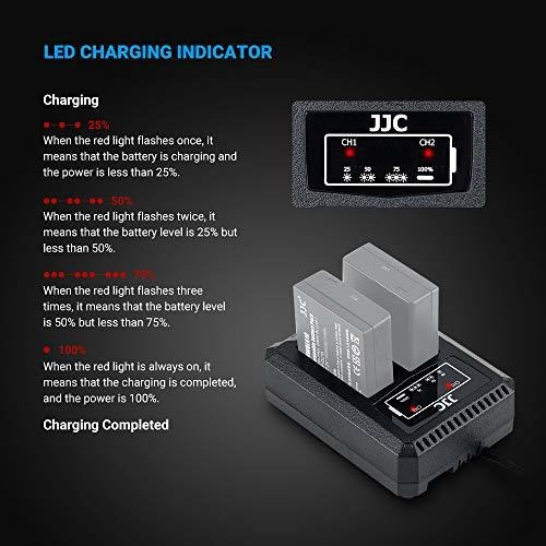 Imagen 2 de 4 de Cargador Usb Dual Para Panasonic Dmw Blg10 Ble9 Leica Bp