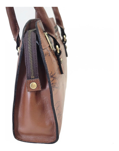 Patricia Nash Calvi Satchel Signature Map Bolso De Hombro Me