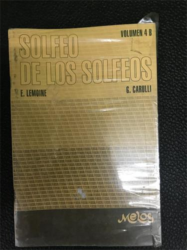 Solfeo De Los Solfeos Volumen 4 B Melos Musicapilar