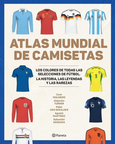 Atlas Mundial De Camisetas - A. Turner