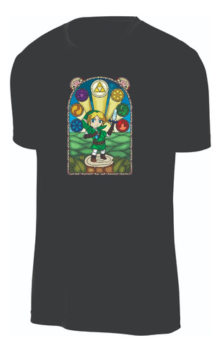 Camisetas The Legend Of Zelda Ocarina Of Time 6 Medallones