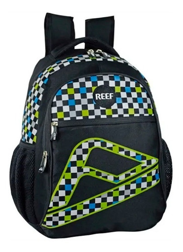 Mochila Reef 18 Rf-208 Gris/gris/rojo (1207899)