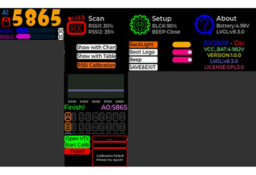 Módulo Receptor De Antena Dual Esp32 Rx5808 5.8g Para Skyz