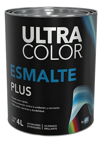 Ultracolor Esmalte Plus Blanco De 4 Lts