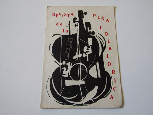 Revista De La Peña Folklorica N.1 Valparaiso 1968 