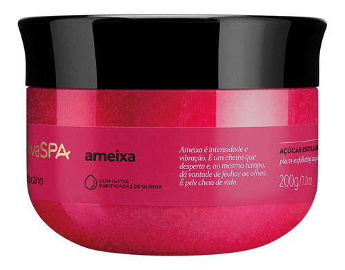 Nativa Spa Ameixa Açúcar Esfoliante Óleo Desodorante 200g