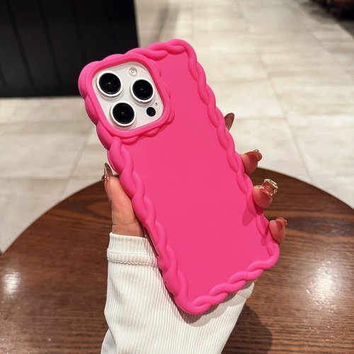 Funda Para Samsung Galaxy A06/a16/s24 Fe, Brillo Metálico Mate Y Marco Retorcido, Silicona Suave Que Absorbe Los Golpes