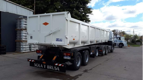 Semirremolque Batea Sola Y Brusa 0km. Disponible! Financión.