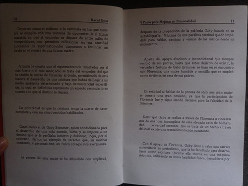 Los 9 Pasos Para Mejorar Su Personalidad - David Goss (Usado)