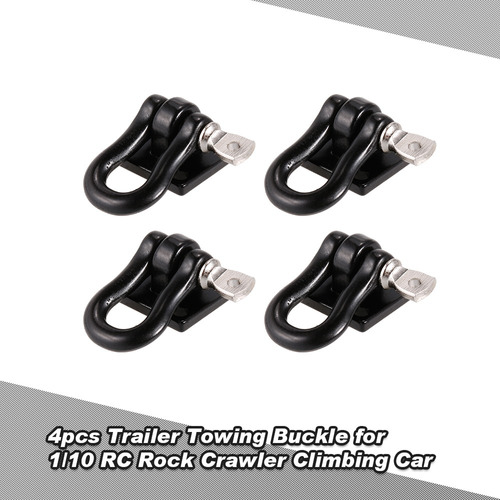 Metal remolque remolque hebilla ganchos para 1/10 d90 axial scx10 RC climbing coches 