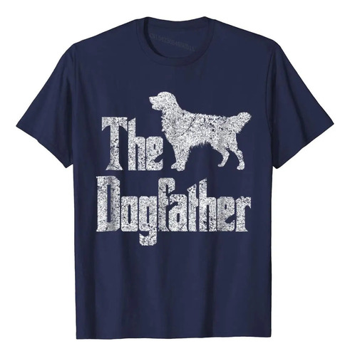 Camiseta Casual De Algodón Con Estampado The Dogfather