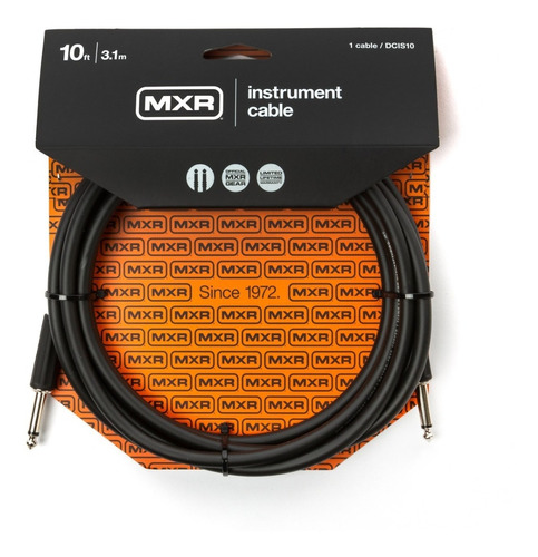 Cable Para Instrumento 3mts Mxr Dcis10 Plug-plug Oferta!!