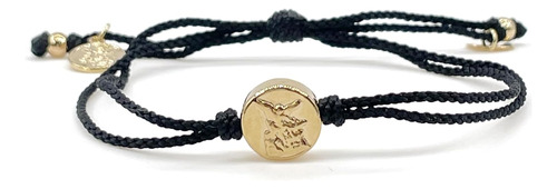 Medalla De San Miguel Arcángel   - Pulsera Ajustable C...