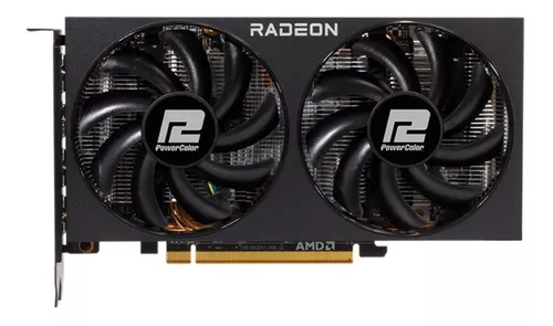 AMD PowerColor Fighter Radeon 6600 Series RX 6600 XT AXRX 6600XT 8GBD6-3DH  - 8 GB