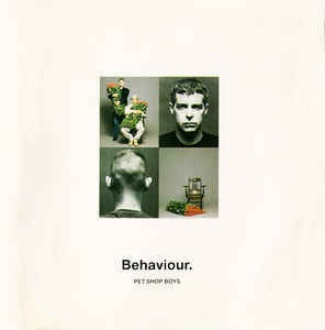 Cd Pet Shop Boys Behaviour Ed Br Made By Emi Swindon Uk 1990