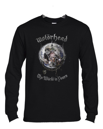 Polera Ml Motorhead The World Is Yours Metal Abominatron