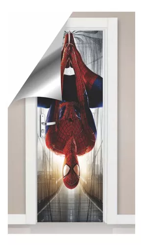 Adesivo para Porta 3D Homem Aranha 4