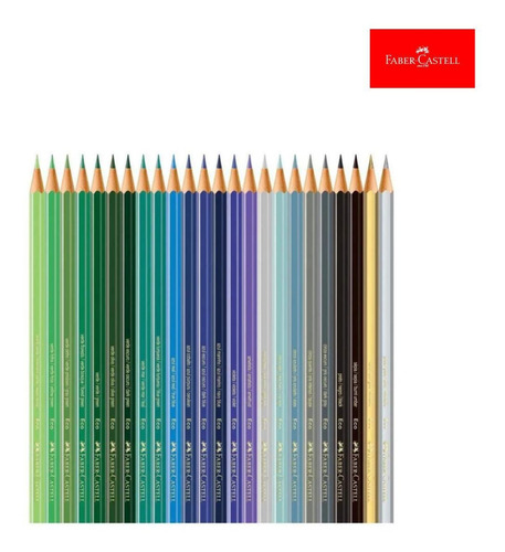 Imagem 6 de 10 de Caixa Lapis De Cor 72 Cores Profissional Faber-castell