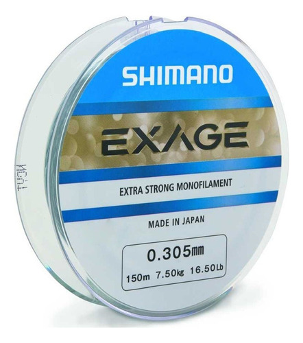 Línea Pesca Shimano Exage Extra Strong 0.305 Mm Monofilament