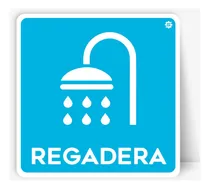 Comprar Señalamiento Regadera Letrero Señal Informativos 20x20