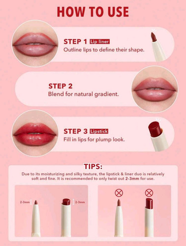 Sheglam Dúo De Lápiz Labial Y Delineador
