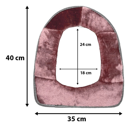 Pack X2 Funda Asiento Para Inodoro Cubierta Asiento Wc