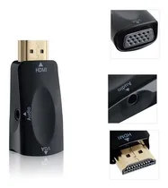 Comprar Adaptador Hdmi Vga Video Audio Convertidor Conversor Laptop