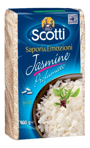 Arroz Jasmine  500g Importado Da Itália - Riso Scotti 