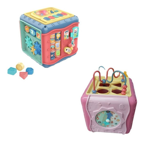 Juguete Didactico Bebe Cubo Actividades