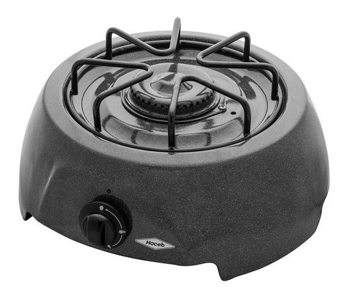 Imagen 3 de 5 de Estufa De Mesa Haceb 1 Puesto Gas Propano Comino-1 Gris
