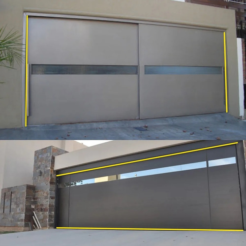 Imagen 3 de 8 de Zocalo Burlete Porton Levadizo Garage X 3mts