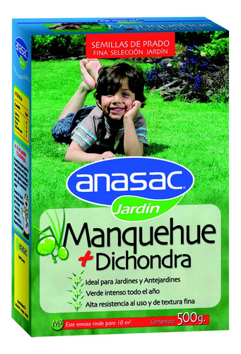 Semilla Prados Manquehue C/dichondra 500 Gr || Anasac Jardín
