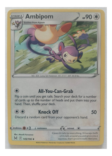 Pokémon Tcg Ambipom 145/196