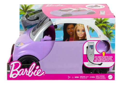 Barbie Vehículo para Muñecas Auto Eléctrico para niñas de 3 años en adelante